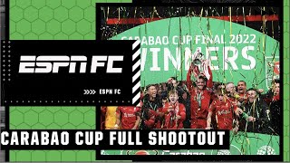 FULL CARABAO CUP PENALTY SHOOTOUT🍿Liverpool vs. Chelsea | ESPN FC