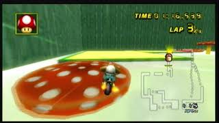 [MKW PR] Mushroom Peaks - 3:51.388 FUCK YEAH