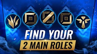 How to CHOOSE YOUR MAINS: Why 2 Roles are Important to Climbing - League of Legends