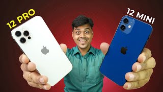 குட்டி iPhone 12 Mini \u0026 பெரிய Pro Unboxing \u0026 Quick Review 🔥🔥🔥 ஐபோன் ஐபோன் தான்