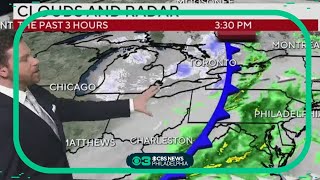 NEXT Weather: Rainy Wednesday night