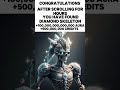 CONGRATS! #aura #credit #memes #skeleton