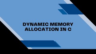 Dynamic Memory Allocation Explained | C Programming (Malloc, Calloc, Realloc, Free)