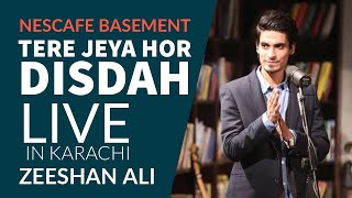Tere Jeya Hor Disdah | LIVE | Zeeshan Ali