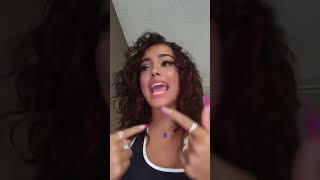 MALU TREVEJO talks her PSYCHO MOM witch craft and ABUSE.(Serious IG Live)