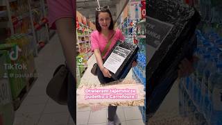 KOSZYK NIESPODZIANKA CARREFOUR!#shortsvideo #shortsmakeupvideos #shorts #opening #mysterybox