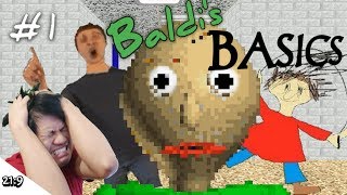 GAME HORROR BUAT MUAL!! Baldi Basics Part 1 [SUB INDO] ~1+1= 11!!