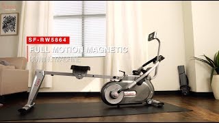 Sunny Health & Fitness SF-RW5864 Full Motion Rowing Machine
