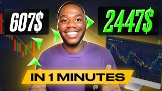 607$ → 2447$ ❗️MY 100% BEST TRADING STRATEGY for POCKET OPTION. Binary options trading!