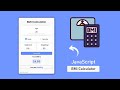 How to make BMI calculator with HTML, CSS and JavaScript