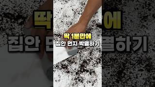 딱 1분만에 집안 먼지 박멸하기 😷 #살림꿀템 #청소용품 #청소 #청소템 #먼지제거 #먼지청소 #먼지