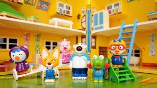 즐거운 뽀로로 하우스 놀이 뽀로로 크롱 에디 포비 루피 패티 Pororo House Play [제이제이튜브  - JJ tube]