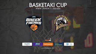 Basketaki Cup - Greek Freaks Vs Golden Stake Warriors (01/10/2023)