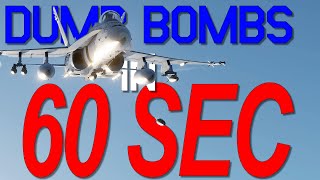 DCS: F/A-18 Dumb Bombs In 60 Seconds!