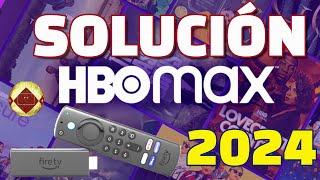 Solución Error HBO Max no funciona Instalar Max Hbo Max en Fire Tv Stick Arreglar problema Max 2024