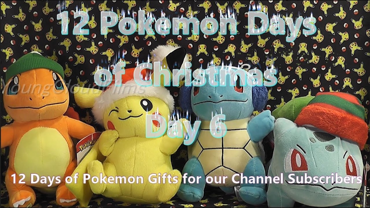 12 Pokemon Days Of Christmas Giveaways Day 6 Preview From Young Cloud ...