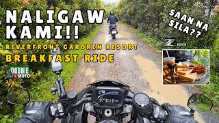 NALIGAW KAMI! | Riverfront Garden Resort Breakfast Ride | Kawasaki Zh2