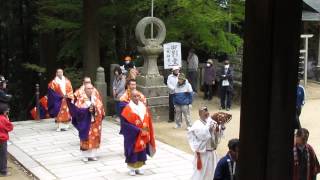 箸蔵寺　春の大祭　練り供養　2013年（本殿）