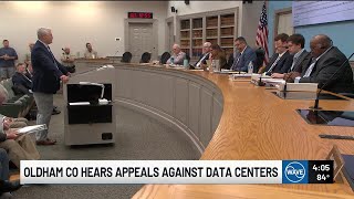 Oldham County hears appeals against data centers
