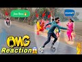 Shocking reaction from public😱😳|ladkiya😱|Don’t miss the End😃🔥 #brotherskating #skating #skater