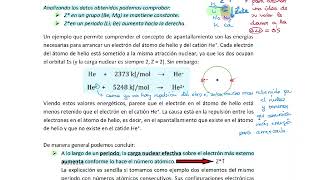 Video 6. Carga nuclear efectiva