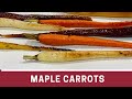 Maple Syrup Glazed Carrots | Vegan Recipe | The Frugal Chef