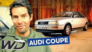 80s Audi Coupe Enters The Modern Era With Elvis' Amazing Upgrade! | Wheeler Dealers