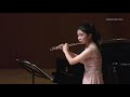 금호영재콘서트 c.p.e. bach sonata for flute and continuo in g major h.564 wq.133 이서현