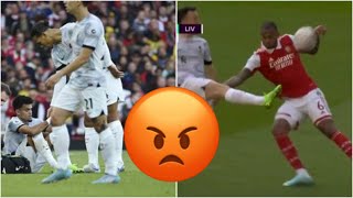 Shocking Why Liverpool were not given a penalty vs Arsenal for Gabriel’s handball and injuries🩼