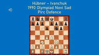 R.I.P. Robert Huebner - Great win against Ivanchuk 1990