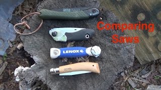 Folding Saw Comparisons and My Opinion