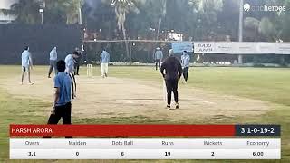 WHITE HORSE RIDERS vs INVINCIBLE XI Live Cricket Match | RAJPATH KUNVERJI WINTER CRICKET TOURNAMENT