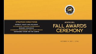 UW-Milwaukee 2021 Fall Awards Ceremony