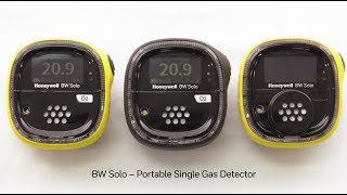 Honeywell BW Solo Gas Detector: Introduction