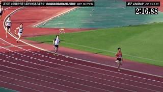 2019北信越インカレ 男子4X400mR予選・決勝