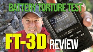 Yaesu FT3D Full Review and Battery Torture Test | K6UDA Radio