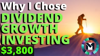 Why I Chose Dividend Growth Investing Strategy. Dividend Investing In M1 Finance.