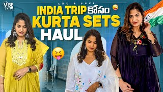 Trending Kurta Sets Haul | Latest Designs | Try On + Styling Tips | Prices \u0026 Links