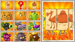 Plants vs Zombies 2 Long Camel Zombie vs All Plants Power UP - How to Defeat Ancient Zombie ?