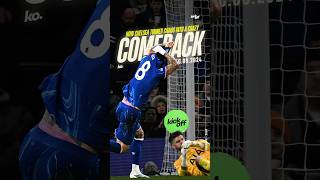 HOW CHELSEA REALIZED A CRAZY COMEBACK? #chelsea #tottenham #premierleague #football #soccer