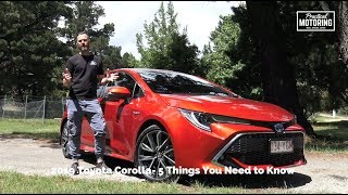 2019 Toyota Corolla Review - 5 Things You Need to Know