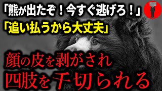 度々村に現れる温厚なナマケグマ。追い払おうとしたところ豹変し...【マイソールの人喰い熊】