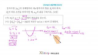 2023년 4월(5월시행) 고3 모의고사(학력평가) 수학 20번