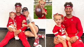 Patrick Mahomes Enjoying Special Time With His Daughter Sterling Skye