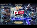 LIVE GLOBAL 1 BRUNO PUSH IMMORTAL 2000-Mobile legends