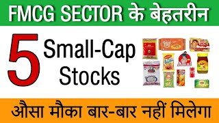 5 Best FMCG Sector Small Cap Stocks 2023 | High CAGR Stock India | Best FMCG Stocks in India