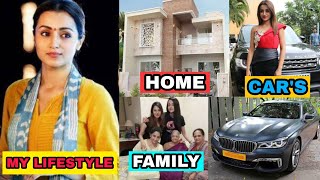 Trisha Krishnan LifeStyle & Biography 2021 || Family, Age, Cars, House, Net Worth, Education, Awards
