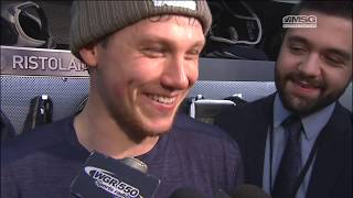 Jeff Skinner Talks OT Goal, Sabres Winning 10 Straight | Buffalo Sabres Post Game