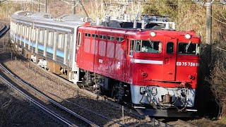 仙石線205系M11編成KY出場 東北本線、石巻線 (2022/03/08)