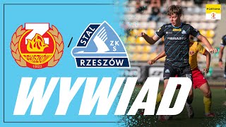 WYWIAD | Szymon Łyczko po meczu Znicz Pruszków - Stal Rzeszów (24.09.2023)